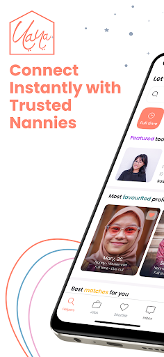 Android application Yaya Middle East: Find Nannies screenshort