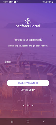 Android application KMS Seafarer Portal screenshort