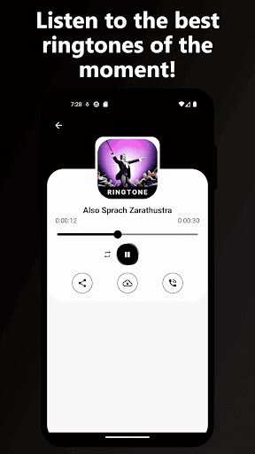 Android application Classical music ringtones screenshort