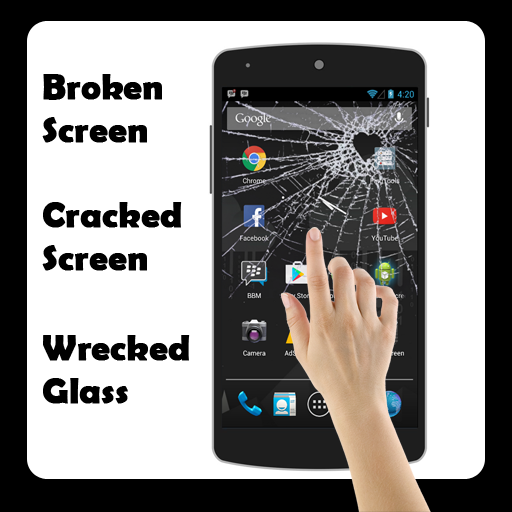 Broken Screen Prank logo