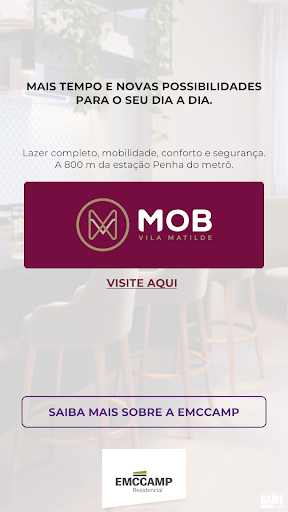 Android application Emccamp Mob Vila Matilde screenshort