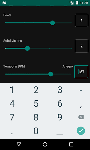 Metronome Online Music Beats Screen 2