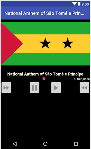 Android application National Anthem of São Tomé e screenshort