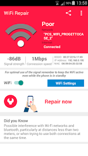 WiFi Repair Pro Captura de pantalla