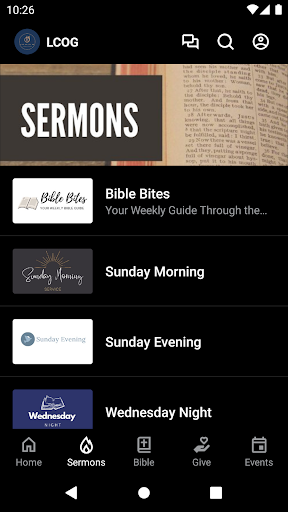 Lucasville Church of God Screen 2