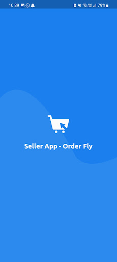 Android application Seller App - Order Fly screenshort
