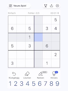 Sudoku Klassische Puzzlespiele Screenshot