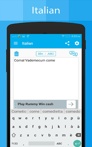 Italian Keyboard andTranslator