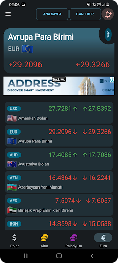 Canlı Kur Screen 2