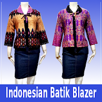 210 Design of Womens Batik Blazer