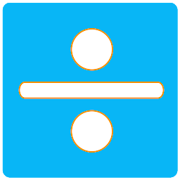 Icon image Division (quotient/remainder)