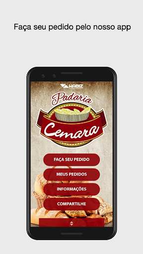 Android application Padaria Cemara screenshort