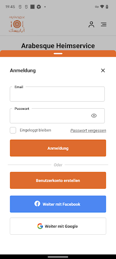 Arabesque Heimservice Screen 2
