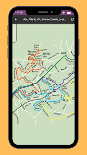 Atlanta MARTA Rail Maps