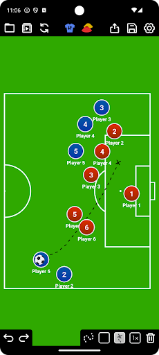 Coach Tactic Board: Soccer Screenshot 3 - AppWisp.com