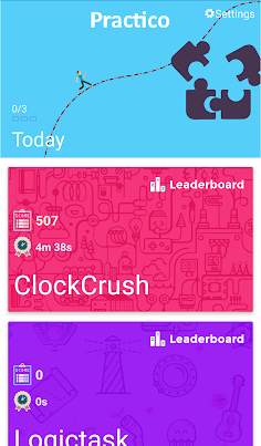 Practico - Brain Games & Train - Screenshot 2