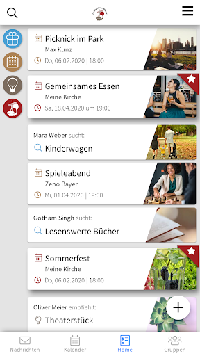 Android application CrossLife screenshort
