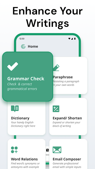 Grammar Check by AI Writing 1.7.5 APK + Мод (Unlimited money) за Android
