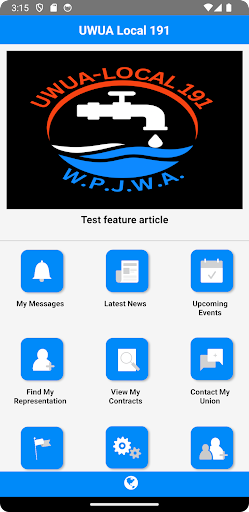 UWUA Local 191 Screen 2