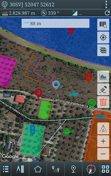 Captura de Pantalla 7 Mgrs & Utm Mapa Pro android