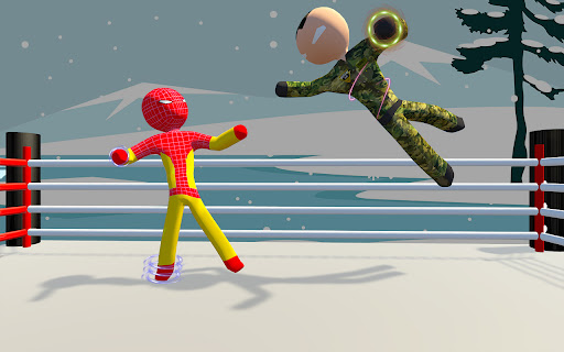 Android application Spider Hero Ring Fighting Game screenshort
