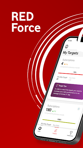 Android application RED Force screenshort