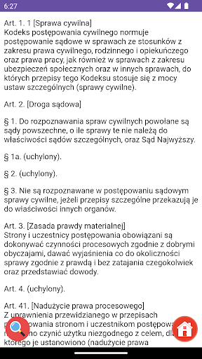 Kodeks Postępowania Cywilnego Screen 3