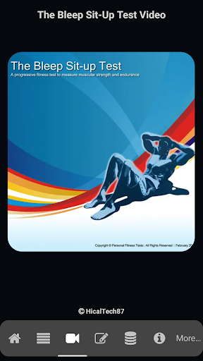 The Bleep Sit-Up Test Screen 3