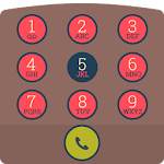Cover Image of Télécharger Theme for ExDialer Flat 1.0.1 APK