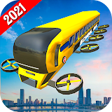 Flying City Bus: Flight Simulator, Sky Bus 2020 icon