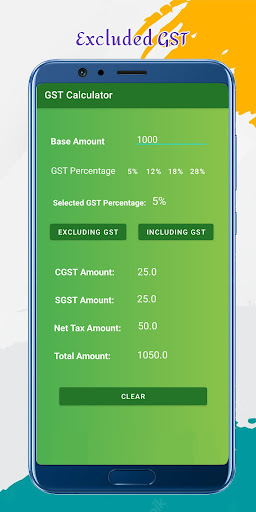 Simple GST Calculator App