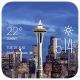 Seattle Weather Widget/Clock icon