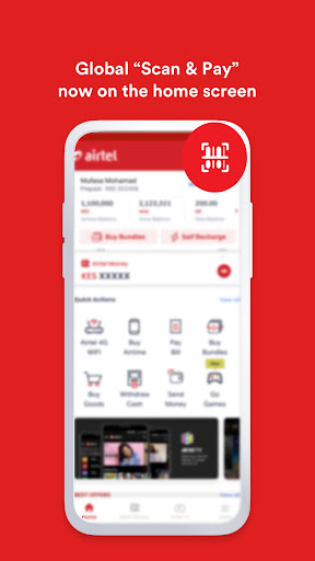 Screenshot of My Airtel