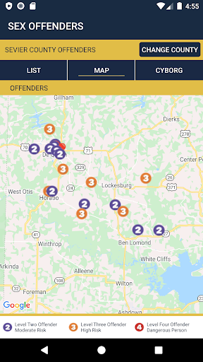 Sevier County Sheriff (AR) Screen 3