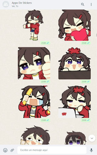 Stickers con Movimiento Cute Screen 2