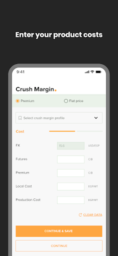 Android application Crush Margin screenshort
