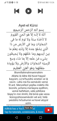 Fatiha Suresi ve Ayet-el Kürsi V2