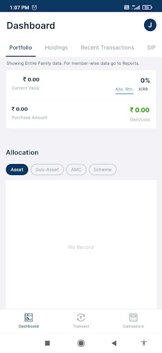 Android application SARAL INVESTMENTS screenshort