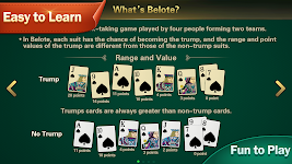 screenshot of Belote - Coinche French Card
