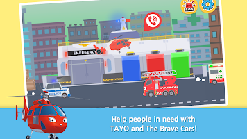 screenshot of TAYO The Brave Cars