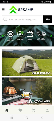 Android application ERKAMP screenshort