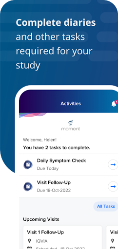 Android application IQVIA Study Hub screenshort