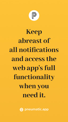 Android application Pneumatic Workflow screenshort