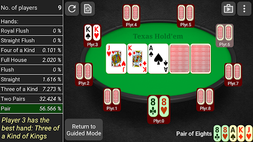 Poker Statistics Screen 3