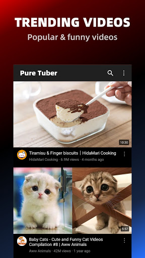 Pure Tuber - Block Ads for Video, Free Premium apktram screenshots 12