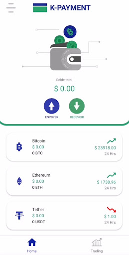 Android application K-Payment screenshort