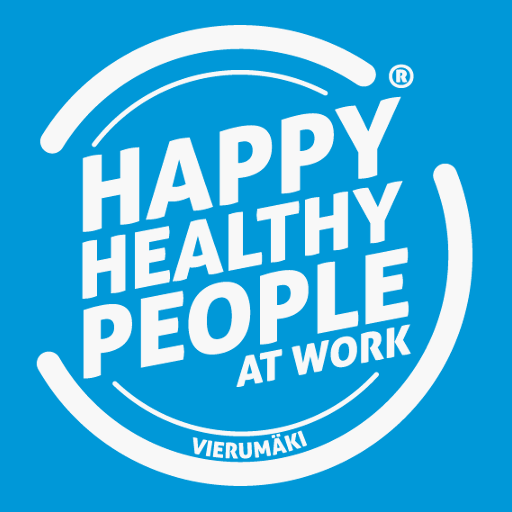 Happy Healthy People at Work  Icon