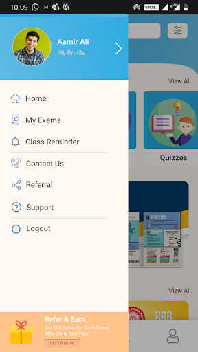 Android application Test Point - React Native E-Le screenshort