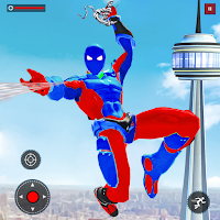 Flying Spider Rope Hero: Gangster Crime City