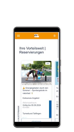 albPlus Screen 2